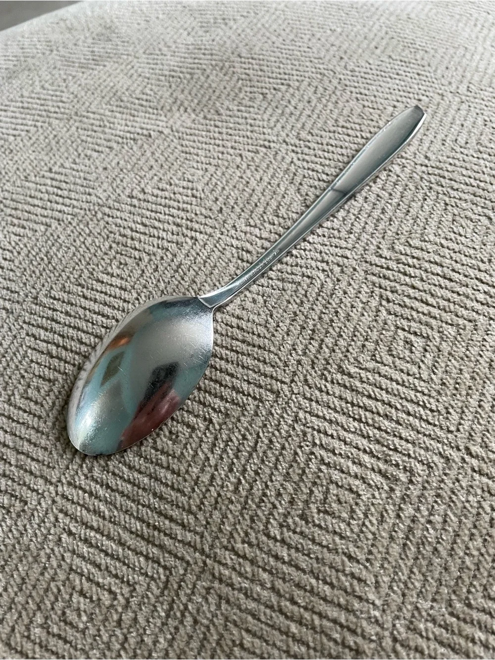 Vintage souvenir silver plate teaspoon from Las Vegas